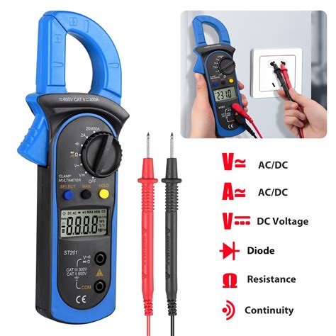 An Inductive Ammeter (Amp Clamp) Connects at Walter Coy blog