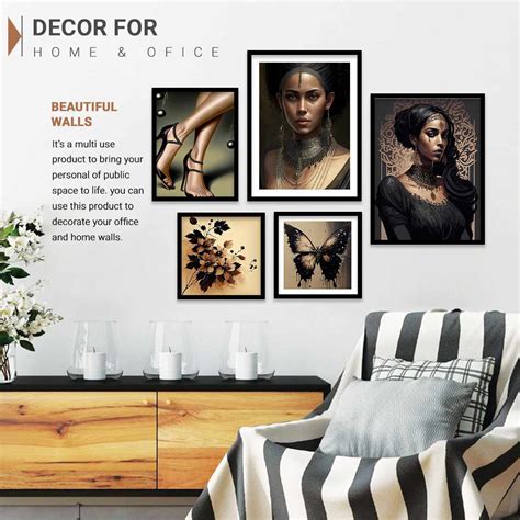 Fashion Wall Decor Posters for Salon Parlor Studio Home Wall Decor - G ...
