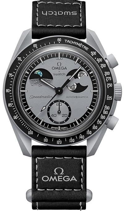 Buy Swatch MoonSwatch Omega x Mission to Earthphase Bioceramic Wrist ...