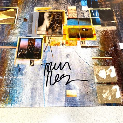 TRENT REZNOR signed autographed HESITATION NINE INCH NAILS NIN BECKETT ...