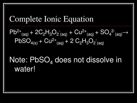 Image result for Net Ionic Equations Examples
