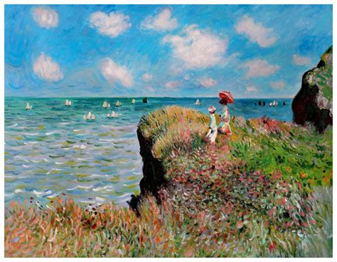 Cliff Walk Pourville - Posterbobs.com