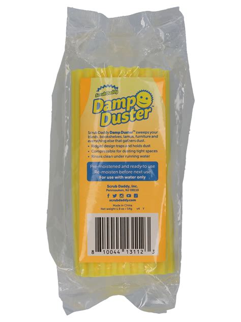 Scrub Daddy Damp Duster - jaune - Wibra Belgique - Vous faites ça bien.