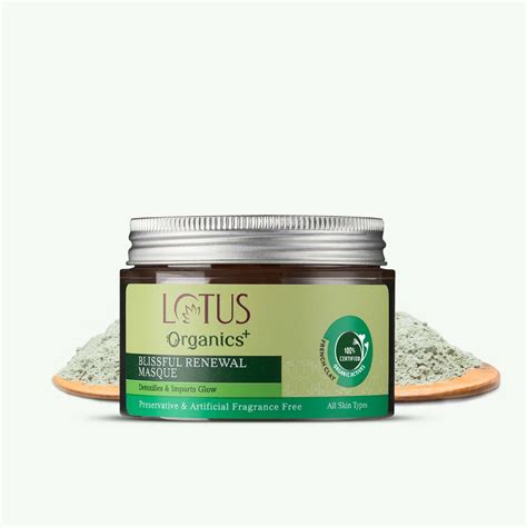Lotus Organics Blissful Renewal Mask – Makeup Mystery India