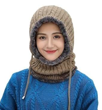 Buy Gajraj Winter Beanie Monkey Cap Hood for Men & Women | Stretchable ...