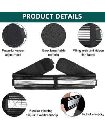 Buy RIGJAK Sacroiliac SI Joint Hip Belt - Lower Back Support Brace for ...