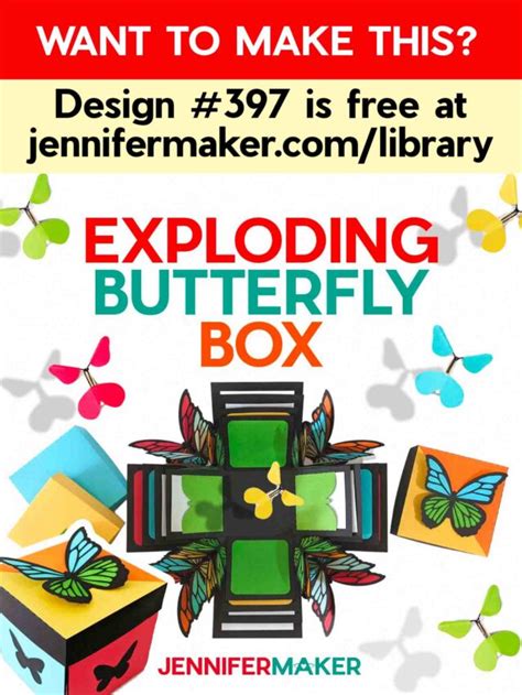 Image result for Jennifer Maker Exploding Butterfly Box