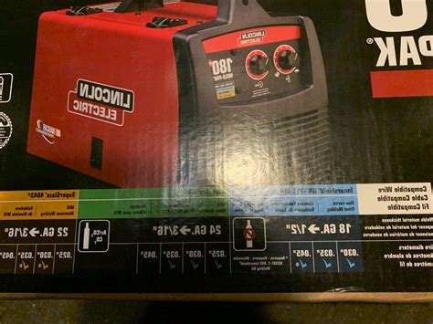 Lincoln Electric 180 HD AMP WELD PAK MIG