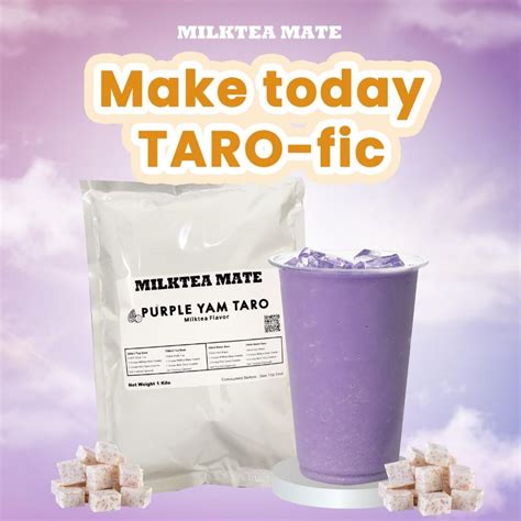 MLKT PURPLE YAM TARO MILKTEA FLAVORED POWDER | Shopee Philippines