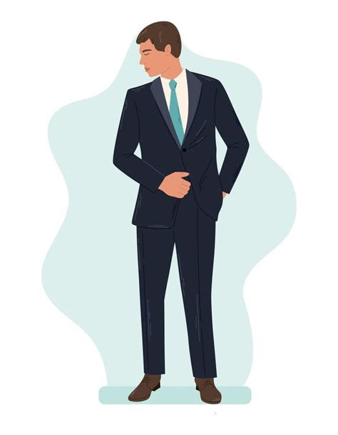 Cartoon Man in Suit Clip Art 的图像结果