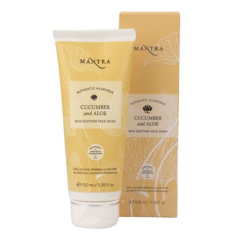 Cucumber and Aloe Skin Soother Face Wash – Mantra Herbal