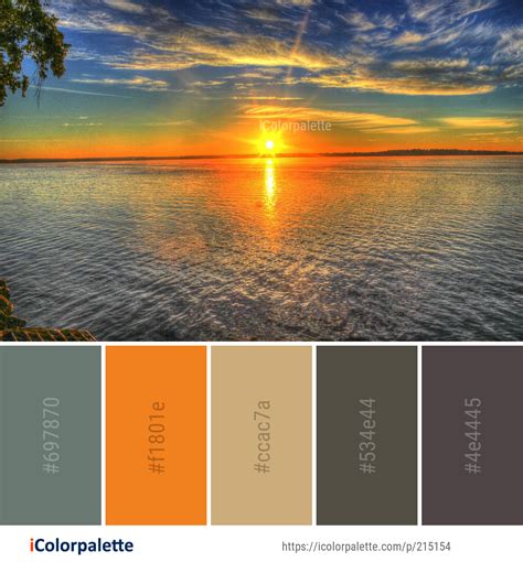 Color Palette ideas from 1479 Sunrise Images | iColorpalette | Color ...