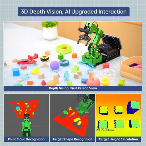 Hiwonder JetArm 6DOF Robotic Arm Powered by Jetson India | Ubuy