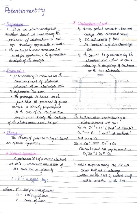Potentiometry topic 3 rd year analysis - ~ Def io,lian , l :_fohochuo ...