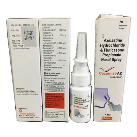 CAZOMIST-AZ Nasal Spray Chemo Biological