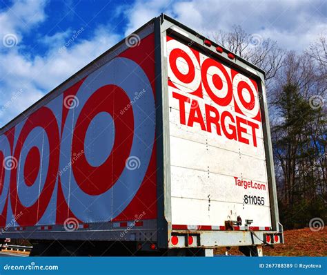 A Truck of Target Corporation Editorial Stock Image - Image of travel, corporation: 267788389