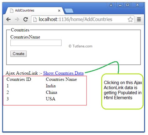 Image result for MVC ASP.NET Ajax Tutorial