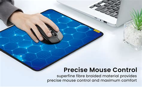 Ant Esports Hexa Mouse Pad 260X210X3mm Anti-fray Stitching, Waterproof ...