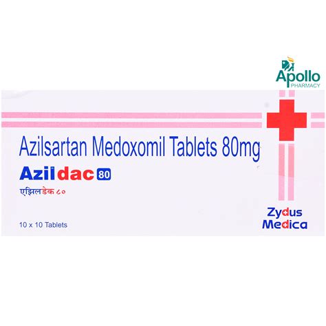 Jbsartan 80 Tablet 10's Price, Uses, Side Effects, Composition - Apollo ...