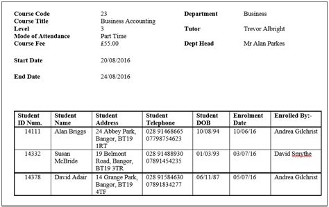 Image result for 3NF Normalization Examples
