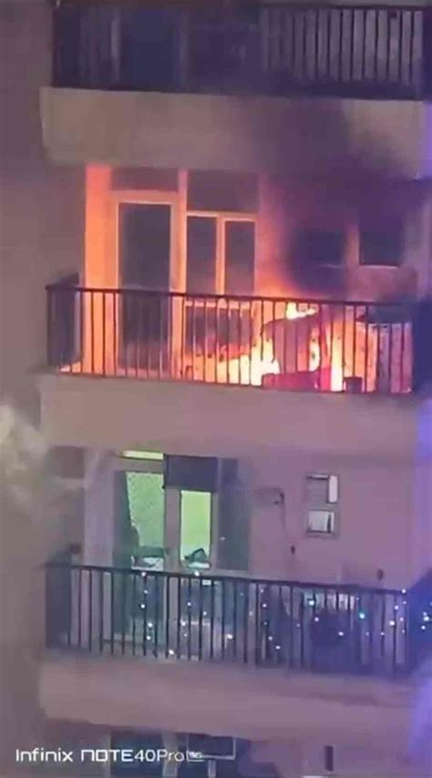 Arihant Arden: Massive fire on Diwali night, No fire brigade reached ...