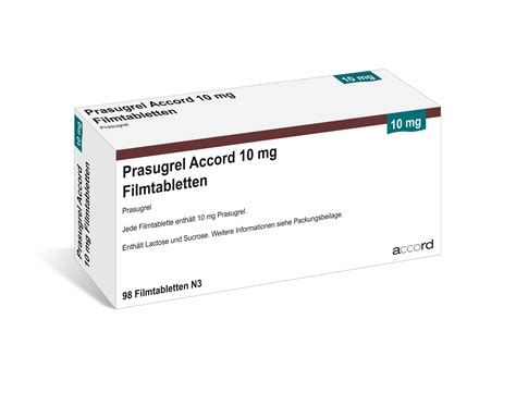 Prasugrel Accord Filmtabletten | Accord Healthcare - prasugrel 10 mg