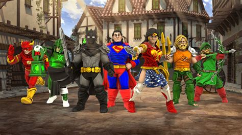 the Legion of Justice : r/HeroForgeMinis