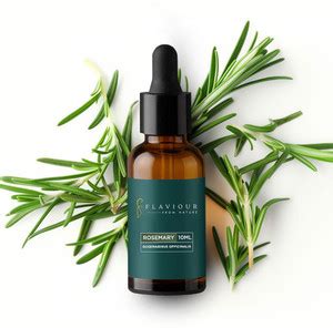 Flaviour Rosemary Essential Oil (Rosemarinus officinalis) 100% Pure ...