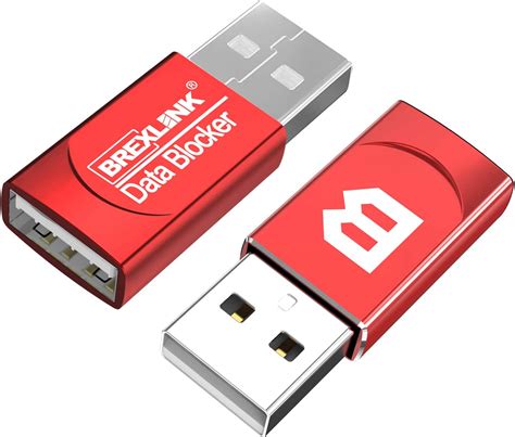 Amazon.com: BrexLink USB Data Blocker (2-Pack), Charge-Only USB Blocker ...