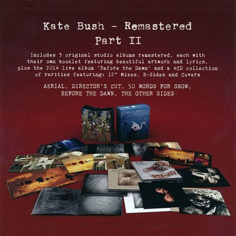 Kate Bush - Kate Bush Remastered Part 2 (2018 Remaster) (8CD Box) на CD ...