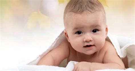 Child's Love - Cute Baby In A White Towel