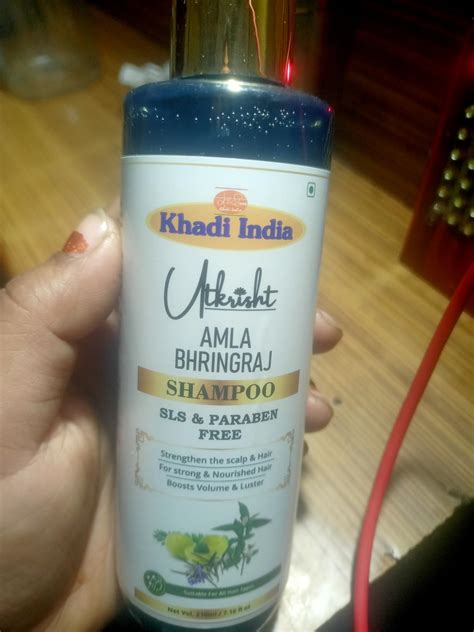 Buy Utkrisht Khadi Amla & Bhringraj Shampoo for Hair Fall Control ...