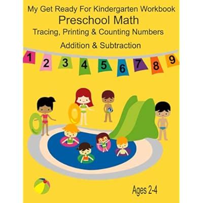 Buy My Get Ready For Kindergarten Workbook: PRESCHOOL MATH Tracing ...