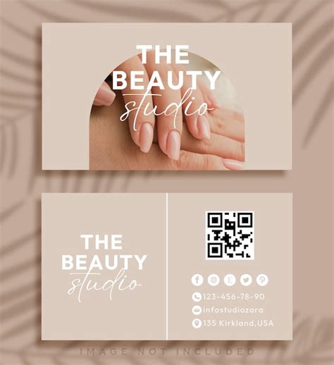 QR Code Business Card Template 的图像结果