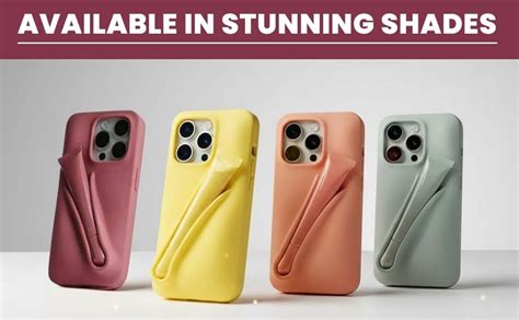 Clothemyphone Silicone Phone Case Compatible with Built-in Lip Tint ...