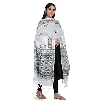 Amazon Brand - Anarva Women All Over Print Woven Hand Block Printed ...