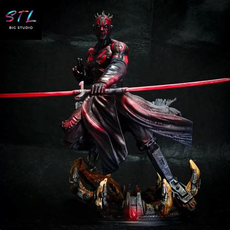 🔥 Darth Maul STL | 3D Printable Star Wars Figure