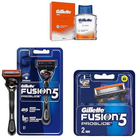 Buy Gillette Fusion Proglide Blades for men - 2 count@@Fusion Proglide ...
