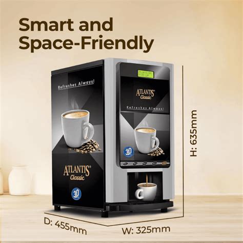 Atlantis Classic 3 Lane | The Perfect Office Coffee Machine for Gurgaon ...