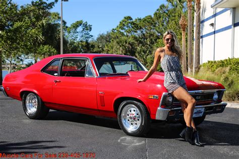 Used 1969 Chevrolet Nova V8 Auto 454 For Sale ($31,500) | Muscle Cars for Sale Inc. Stock #2398