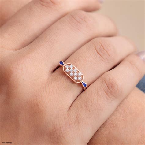 The Elaria Diamond Ring 14K White Gold – Maiora Diamonds