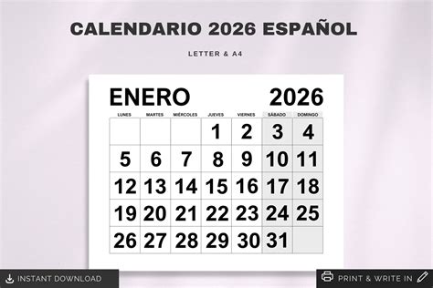 Calendario Chile 2026 - Calendario Chileno con feriados