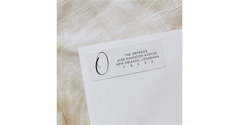 Image result for Monogrammed Return Address Labels