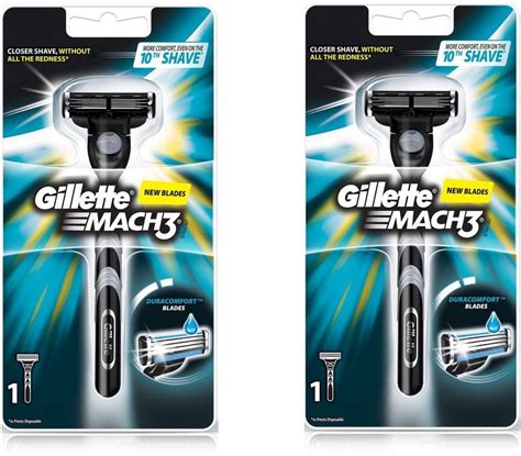 Gillette Mach3 New Blade Razor, Men - Price in India, Buy Gillette ...