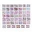 Buy Looks United Self Adhesive Nail Art Sticker (Multicolour) - Pack of ...
