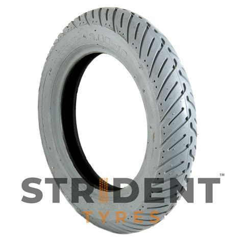 Grey Pneumatic 300 x 10 Tyre – Strident
