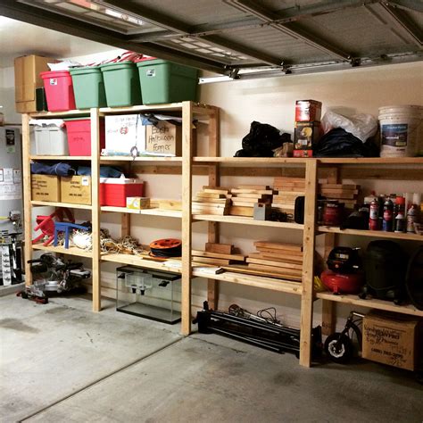 Diy Garage Storage Shelves Plans - How To Build Wood Garage Storage ...