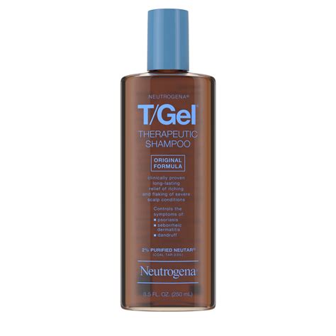 Neutrogena T/Gel Therapeutic Anti-Itch & Dandruff Shampoo for Psoriasis ...