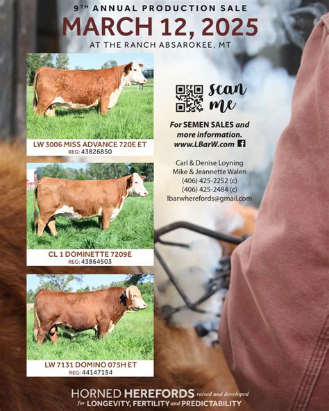 L Bar W Cattle Company (@lbarwcattle.herefords) • Instagram photos and ...