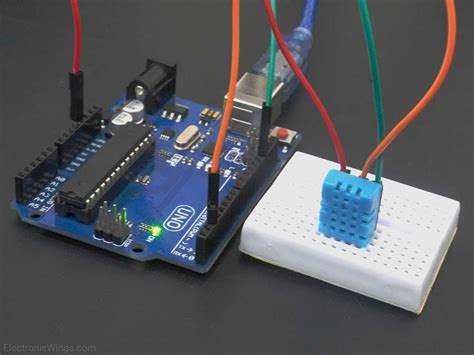 DHT11 Arduino 的图像结果